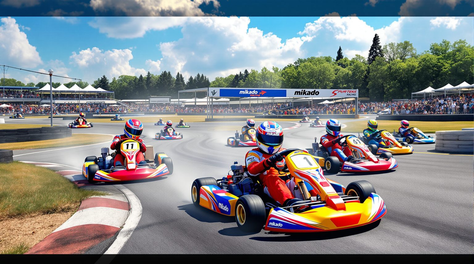 Mikado Racing : Découvrez l’univers passionnant du karting et des courses de vitesse !