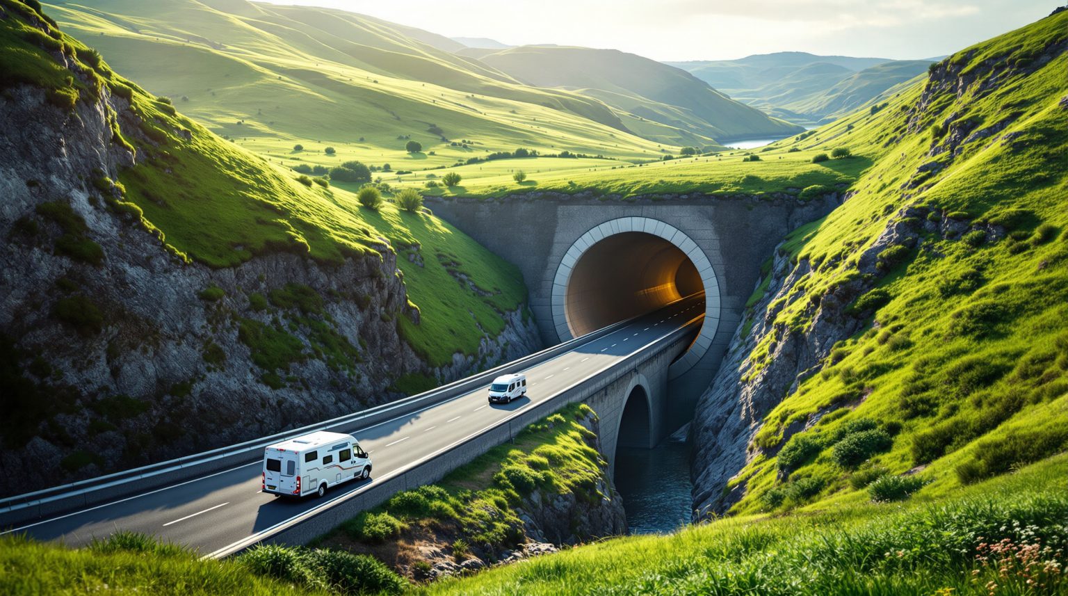 Tunnel sous la Manche en camping-car : Découvrez comment traverser facilement et profiter de votre aventure en Europe